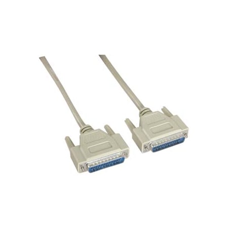 Bestlink Netware DB25 M/M Serial Cable 25C Straight- 6Ft 180201